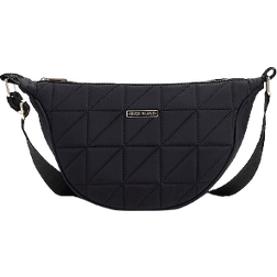 River Island Soft Quilted Cross Body Bag - Black