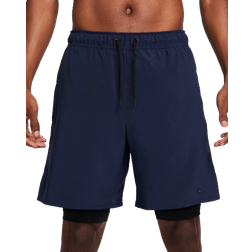 Nike Men's Unlimited Dri-FIT 7" 2-in-1 Versatile Shorts - Obsidian/Black