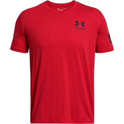 Under Armour Men's Freedom Flag T-shirt - Red/Midnight Navy