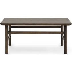 Normann Copenhagen Grow Smoke Stained Oak Coffee Table 80x80cm