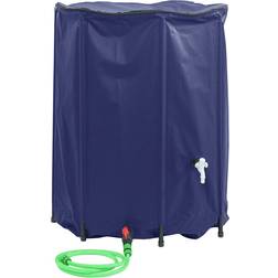 vidaXL Vattentank Med Kran Vikbar 750 L PVC