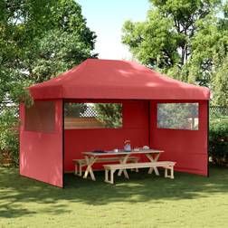 vidaXL Foldable Party Tent Pop-Up With 3