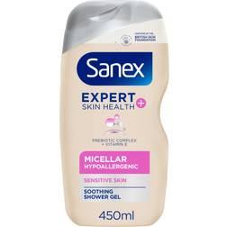 Sanex Expert Skin Health+ Hypoallergenic Shower Gel 450ml