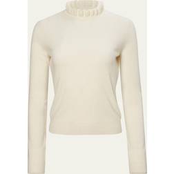 Altuzarra Circo Ruffle Neck Cashmere Sweater