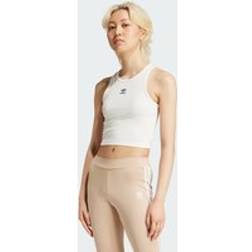 adidas Essentials Ribbed Tank Top Cloud White