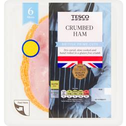 Tesco British Crumbed Ham 120g 6 pcs