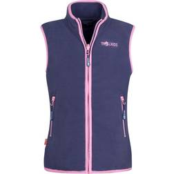 Trollkids Kid's Arendal Vest - Violet Blue/Wild Rose