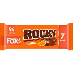 Rocky Orange Chocolate Biscuit Bars Multipack, 7 Pack 138g