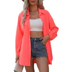 Shein Frenchy Women's Drop Shoulder Long Sleeve Shirt