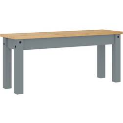 vidaXL Panama Grey Spisebord 30x105cm