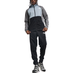 The North Face Tek Full Zip Hoodie - Black/Grey