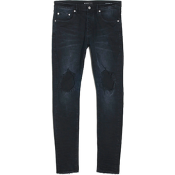 Purple Men's P002 Blowout Jeans - Black Wash