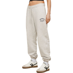 Gymshark Phys Ed Logo Sweatpants - Light Grey Marl