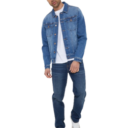 Threadbare Men's Denim Jacket - Mid Wash