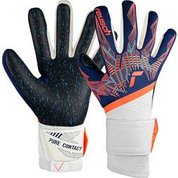 reusch Pure Contact Fusion Goalkeeper Gloves For Adults With Negative Construction