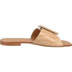Scapa Genuine Leather Slipper - Beige