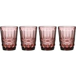Dibor Vintage Rose Quartz Whisky Glass 24cl 4pcs