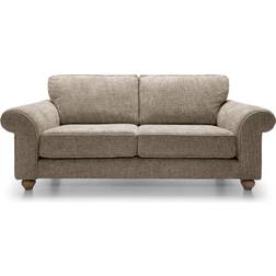 Abakus Direct Ingrid Collection Taupe Sofa 215cm 3 Seater