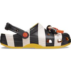 Crocs McDonald’s x Hamburglar Classic Clog - Black/White