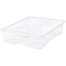 IKEA SAMLA Transparent Förvaringslåda 55L
