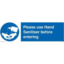 Viking Signs Please Use Hand Disinfectant Before Entering