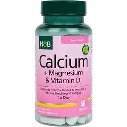 Holland & Barrett Calcium + Magnesium Vitamin D 60 pcs