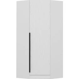 Minerva Corner White Garderob 74x210cm