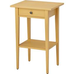 IKEA HEMNES Yellow Stain Sängbord 35x46cm