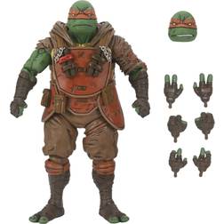NECA Teenage Mutant Ninja Turtles The Last Ronin Action Figure Ultimate Flashback Michelangelo 18 cm