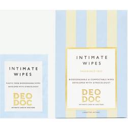 DeoDoc Intimate Wipes Fragrance Free Våtservett Intim 10