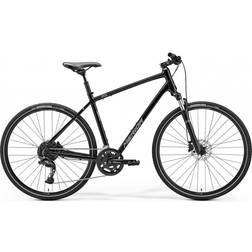 Merida Crossway 300 MY24 Hybrid Bike Black