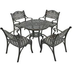 Mondawe 5-Pieces Back Patio Dining Set