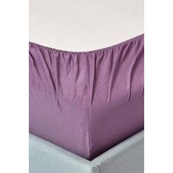 Homescapes Egyptian Cotton Bettlaken Violett (190x90cm)