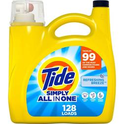 Tide Simply All In One Liquid Laundry Detergent Refreshing Breeze