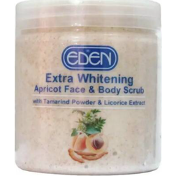 Eden Extra Whitening Apricot Face & Body Scrub 500g