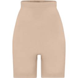 SKIMS Seamless Sculpt High Waisted Above The Knee Short - Mica