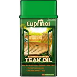 Cuprinol Naturally Enhancing Teak Wood Oil Clear 1L