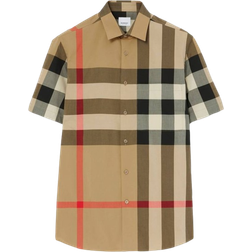 Burberry Check Cotton Shirt - Archive Beige