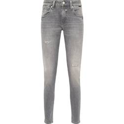 Mavi Matilda Mid Rise Slim Boyfriend - Grey