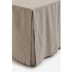 H&M Dobbelt/kingsize Sengetæppe Beige, Grå (200x180cm)