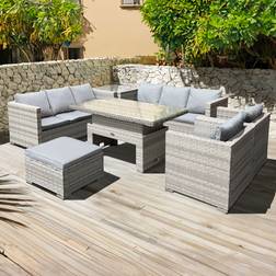 Oseasons Malta 9 Garden Outdoor Lounge Set