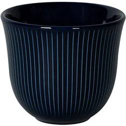 Loveramics Embossed Tasting Cobalt Tazza 25cl