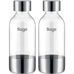 Sage Flasche The InFizz Bottles 0.6 L Set of 2 Brotdose 2Stk.