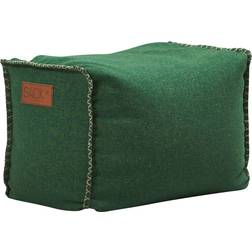 SACKit Cobana Square Pouf Green Pouffe 101.6cm