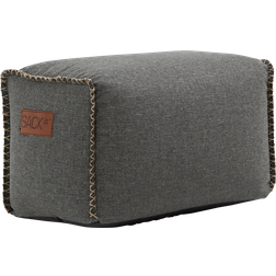 SACKit Cobana Square Pouf Grey Siddepuf 101.6cm