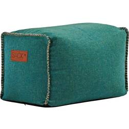 SACKit Cobana Square Pouf Petrol Melange Siddepuf 101.6cm