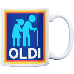 Panther Print Oldi Large Mug 32.5cl