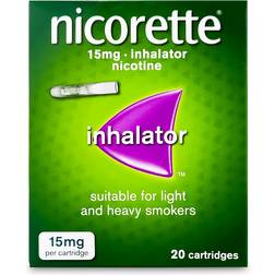 Nicorette 15mg 20pcs Inhalator