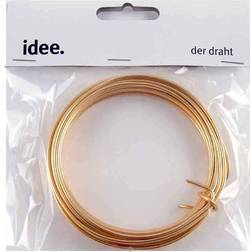 idee Aluminium Wire 2mm 5m Gold