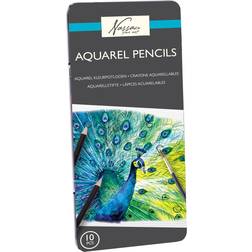 Nassau Aquarel Colored Pencils 10-pack